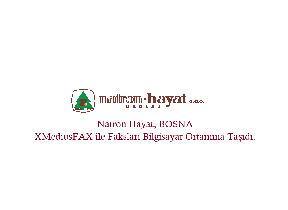 Natron Hayat Faks (Fax) Entegrasyonu